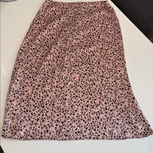 Reformation Cheetah  Skirt size 8 *flaw